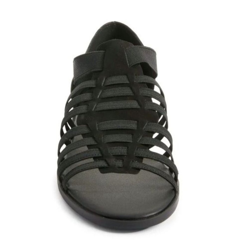 Eileen Fisher Rato Womens Casual Elastic Gladiator Sandals in Black Size 6.5 - Picture 2 of 9